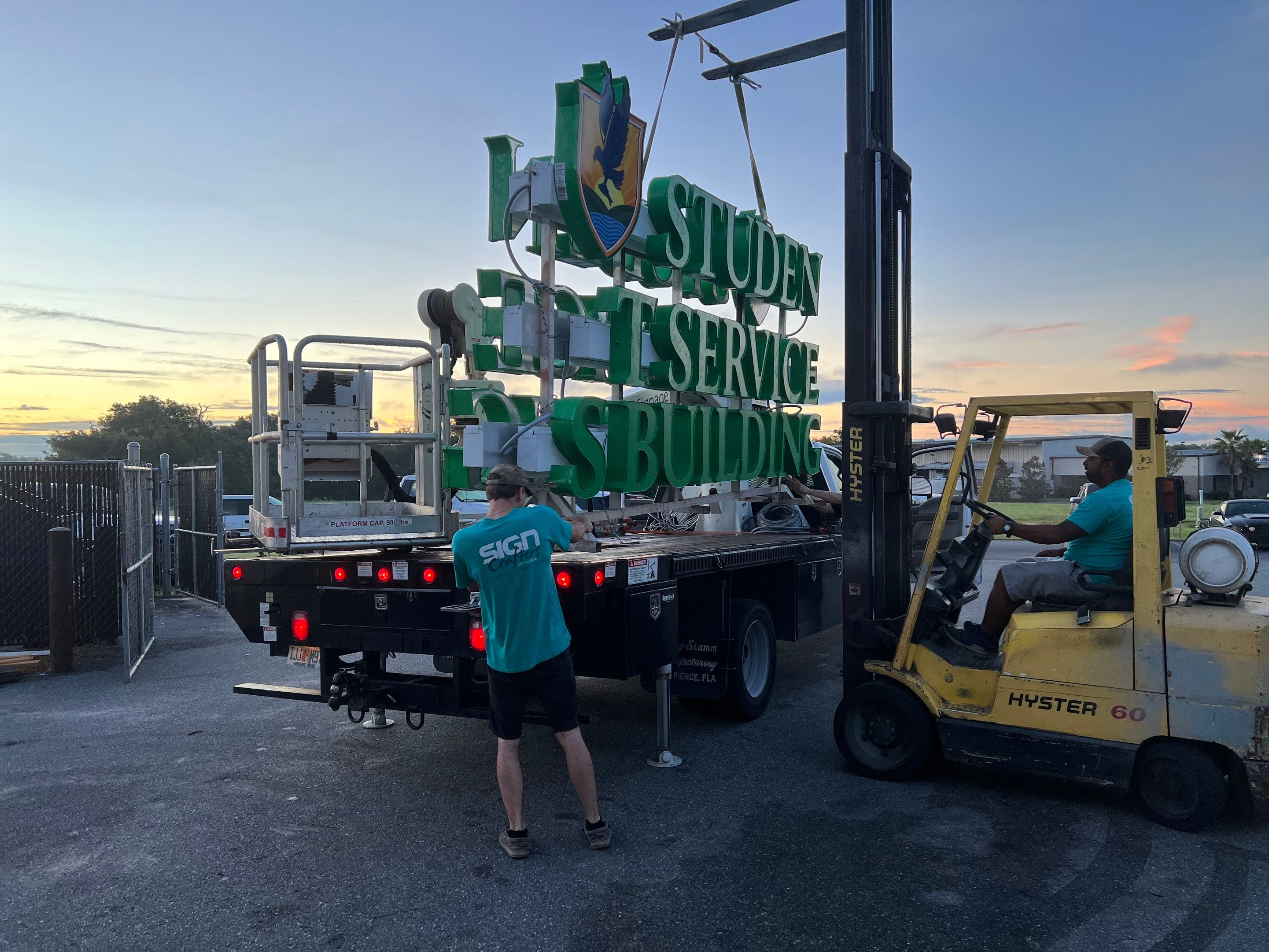 LSSC Leesburg Channel Letters for Student Service Center by SignCrafters