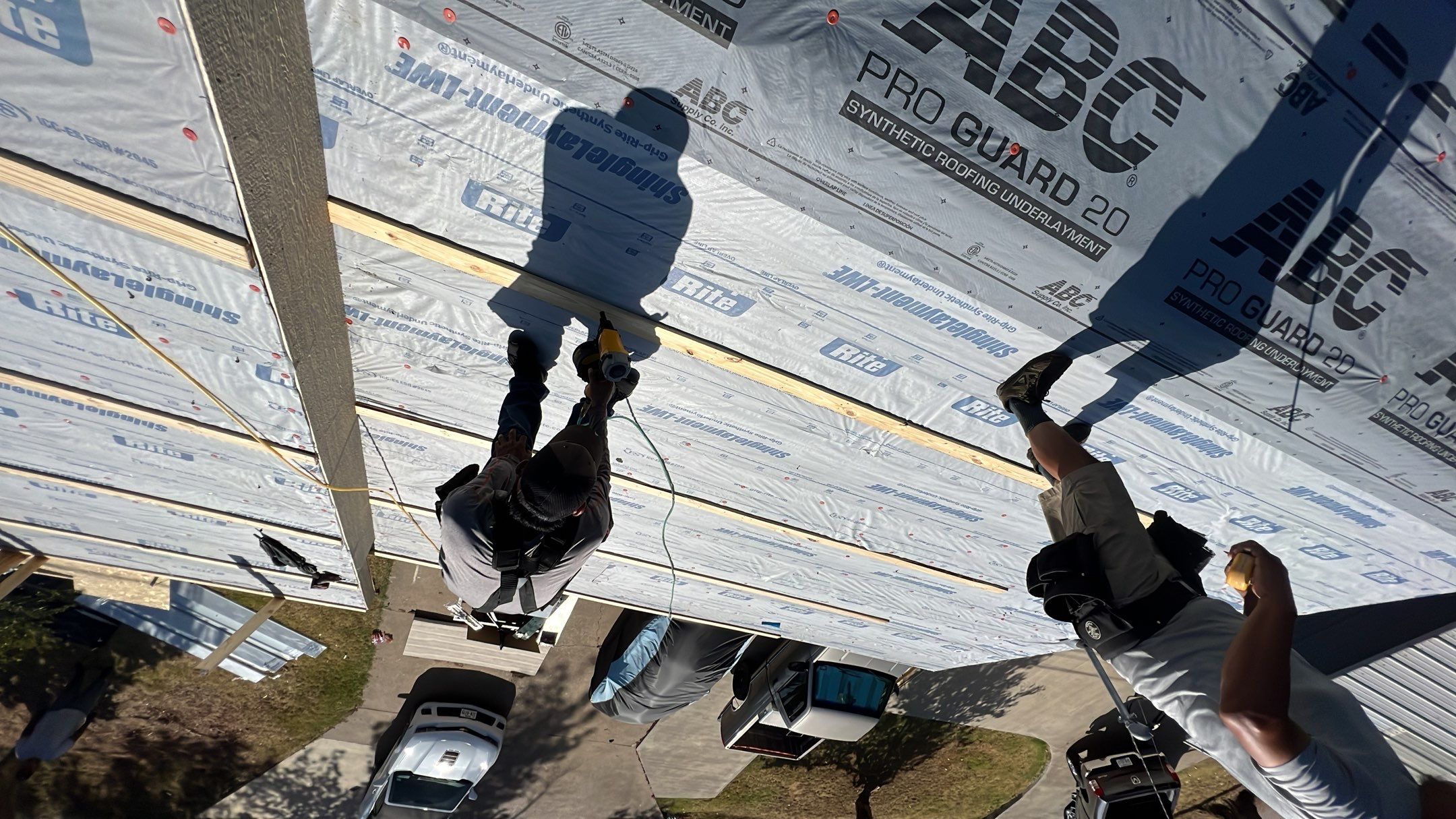 Residential Roofing Installation using PBR Metal Roof by Harvey Roofing & Construction