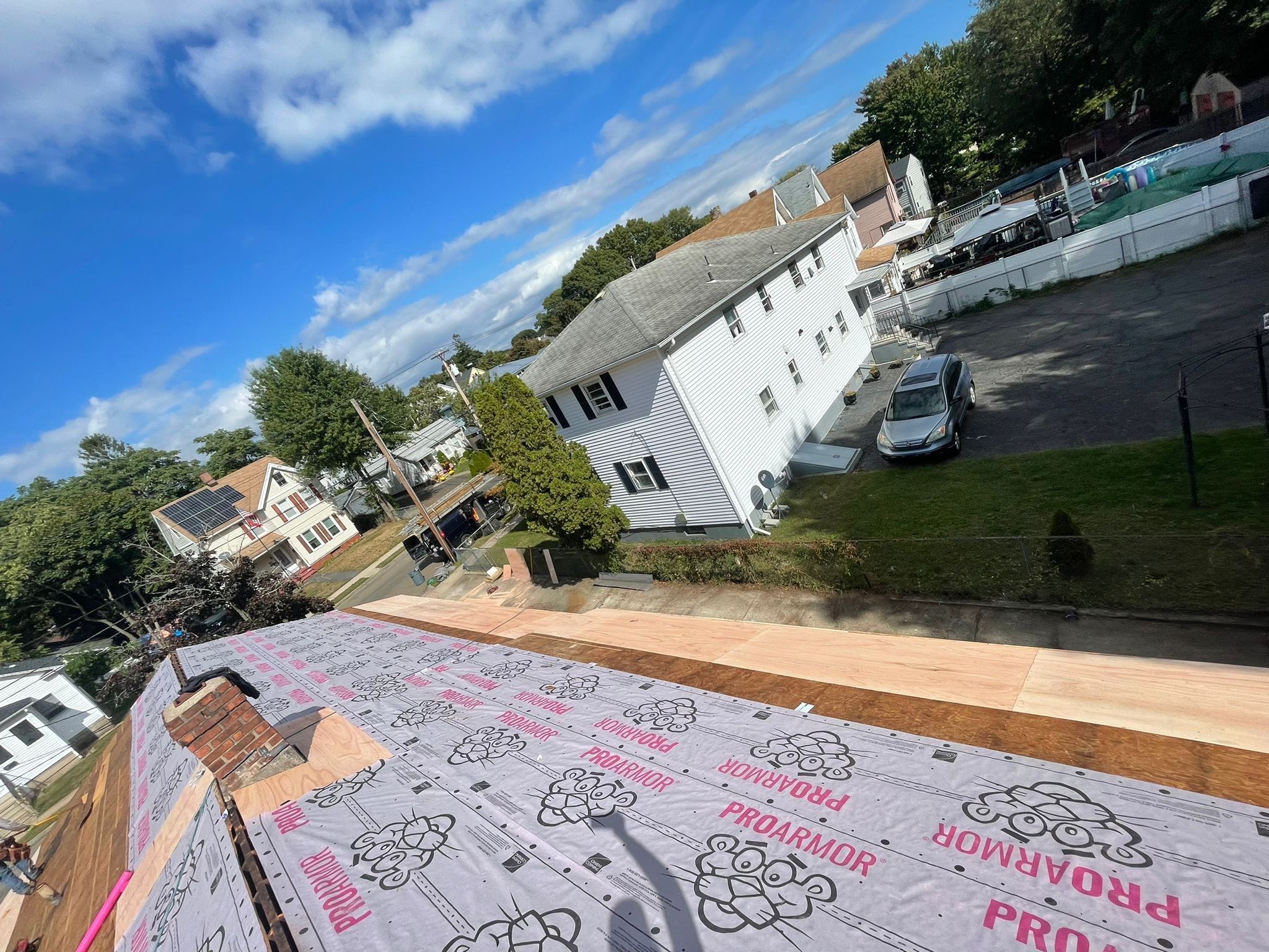 Residential Roofing Installation using Owens Corning TruDefinition Duration - Estate Gray by A Plus Exterior