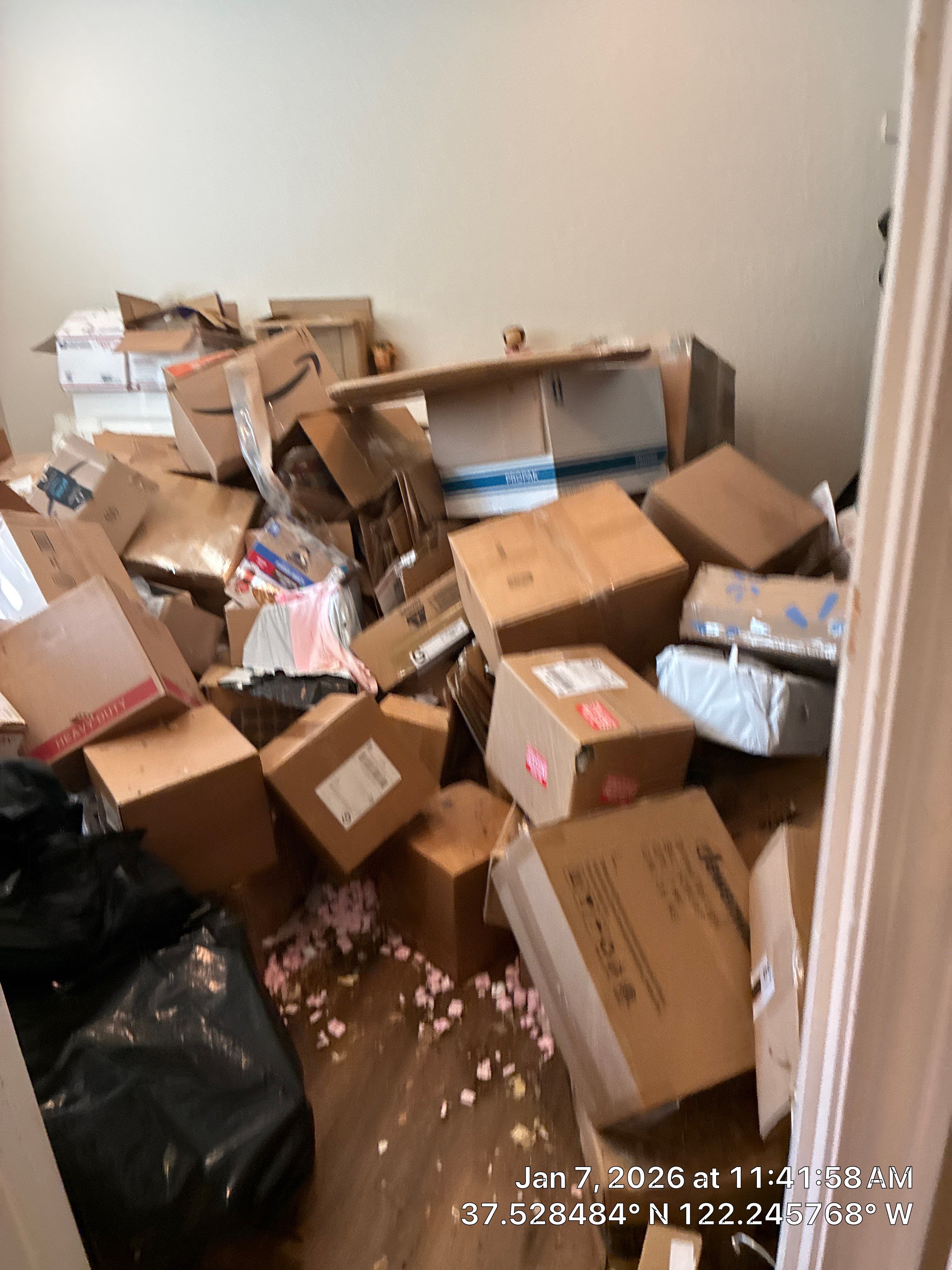 Project in Redwood City by 911 Hazmat Cleanup 