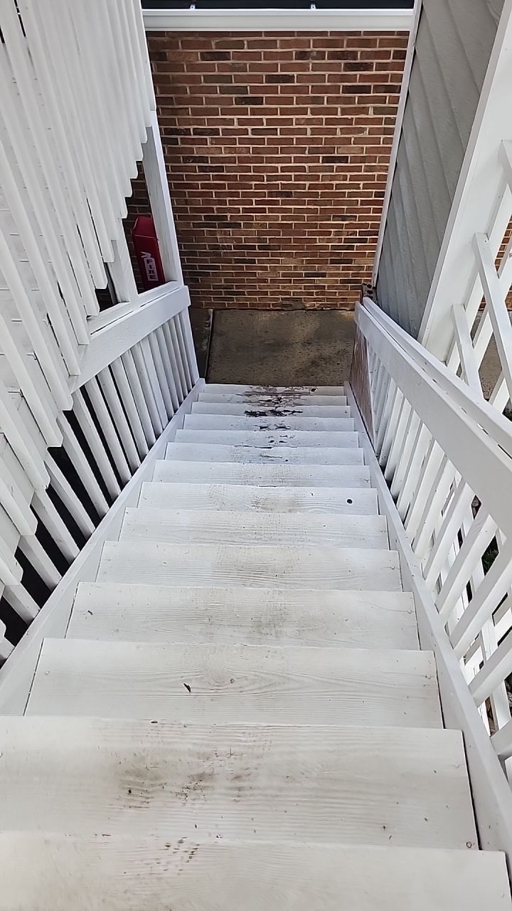 Apartment wash using cleaner by Power Wash Masters LLC