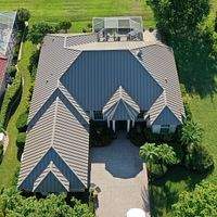 24ga 1.5" Mechanical Seam Buckskin  by Total Roofing System The Metal Roof Experts