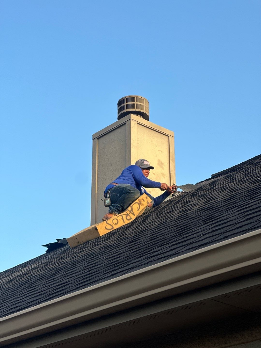 Residential Roofing Repair using Owen's Corning Duration (Lifetime) Shingles by Roof Repair Company