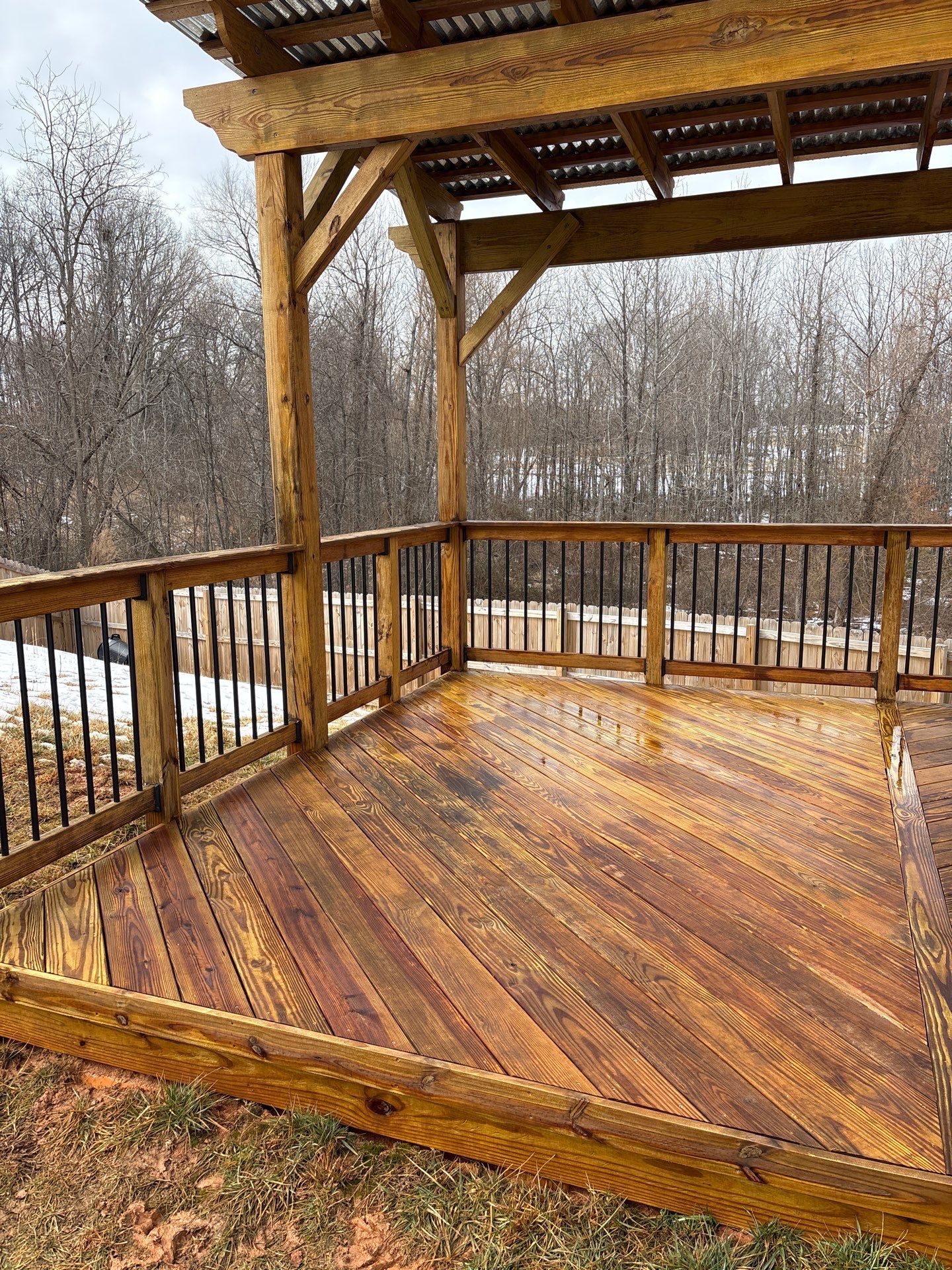 Wood Pergola using Wood Sealant by DuraSeal