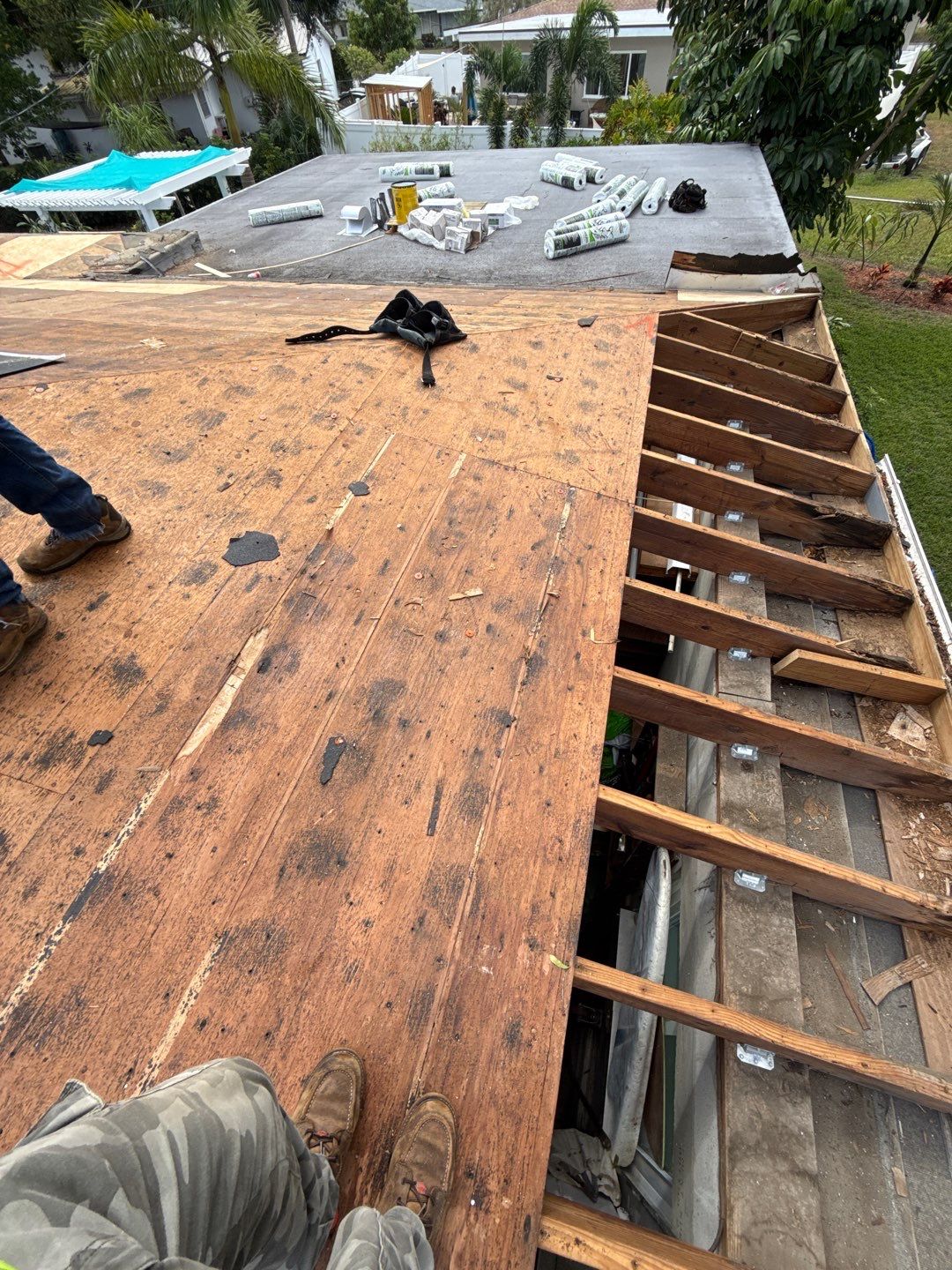 Project in St. Petersburg 33710 by Mitchell Roofing Company LLC