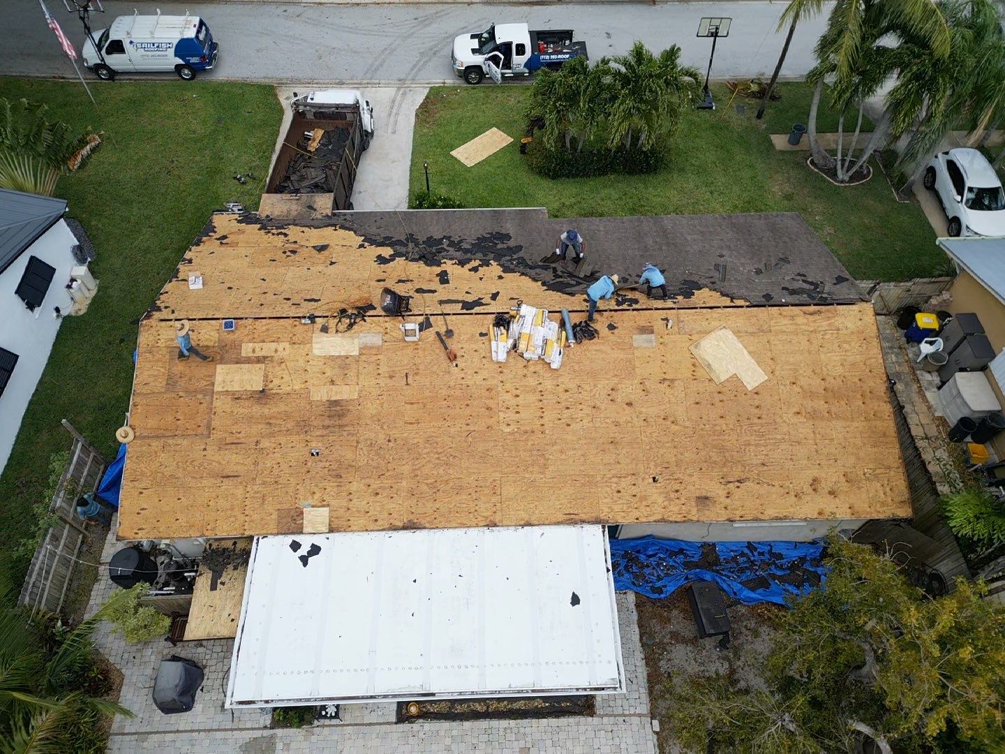 Kynar (Color Coated) Standing Seam Metal Roof Replacement by Sailfish Roofing