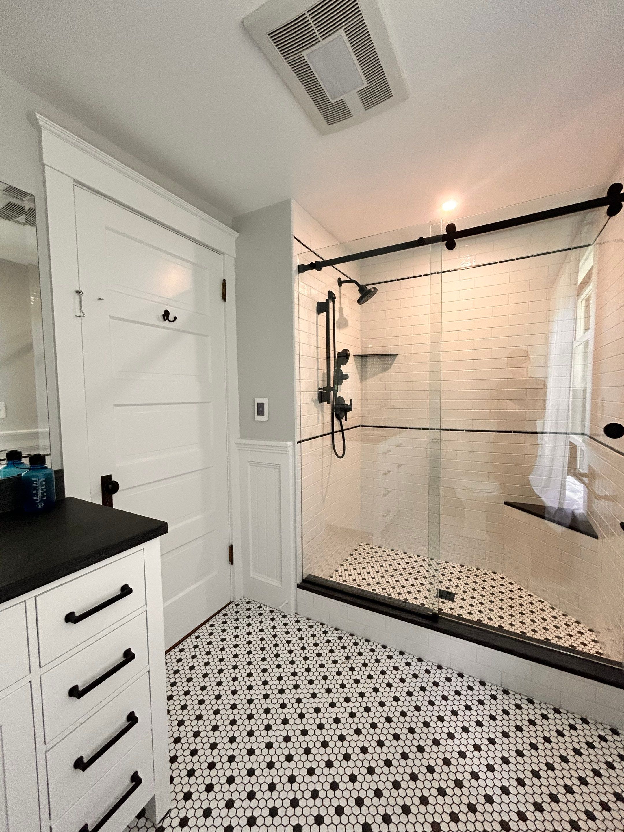 CRL Deluxe Serenity Shower using Tempered Shower Glass by Cheshire Glass Company