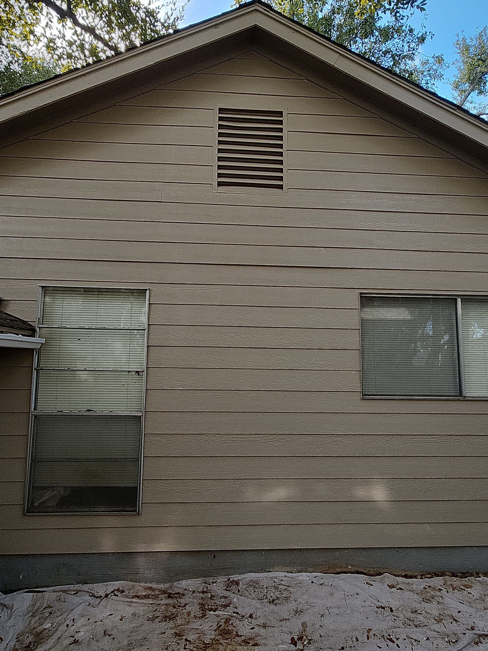 Exterior Siding Repair and Gutter Maintenance Project in Mesa Oaks Austin by RejuveNate Renovations LLC
