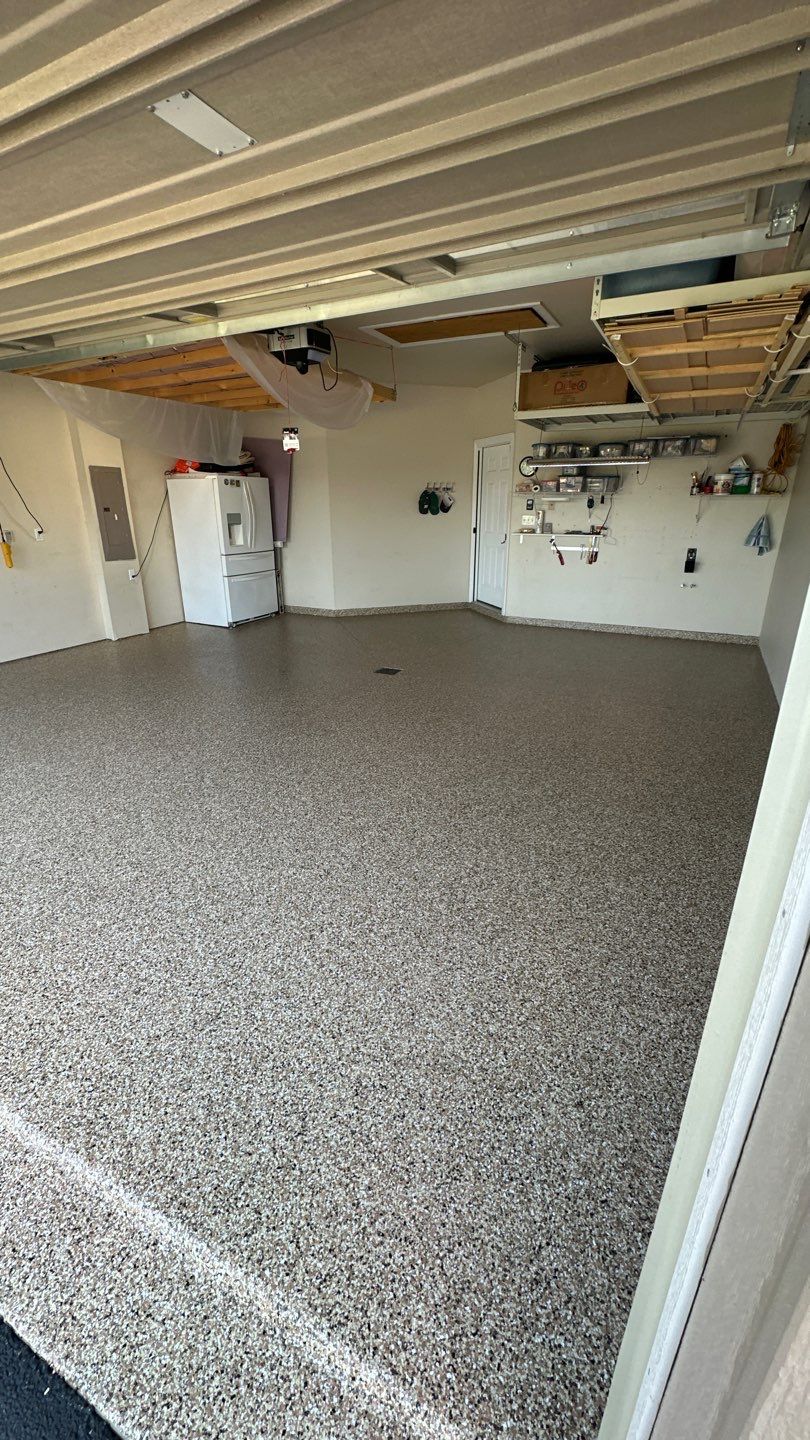 Porch + Walkway + Garage Project in Renfrew by Floors in a Day, Inc