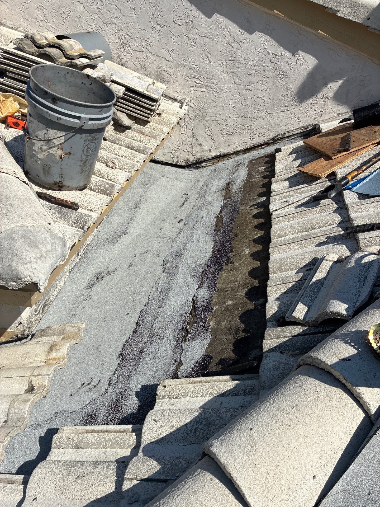 Concrete Tile Roof Repair and Fascia Replacement in Deerfield Beach by Aastro Roofing