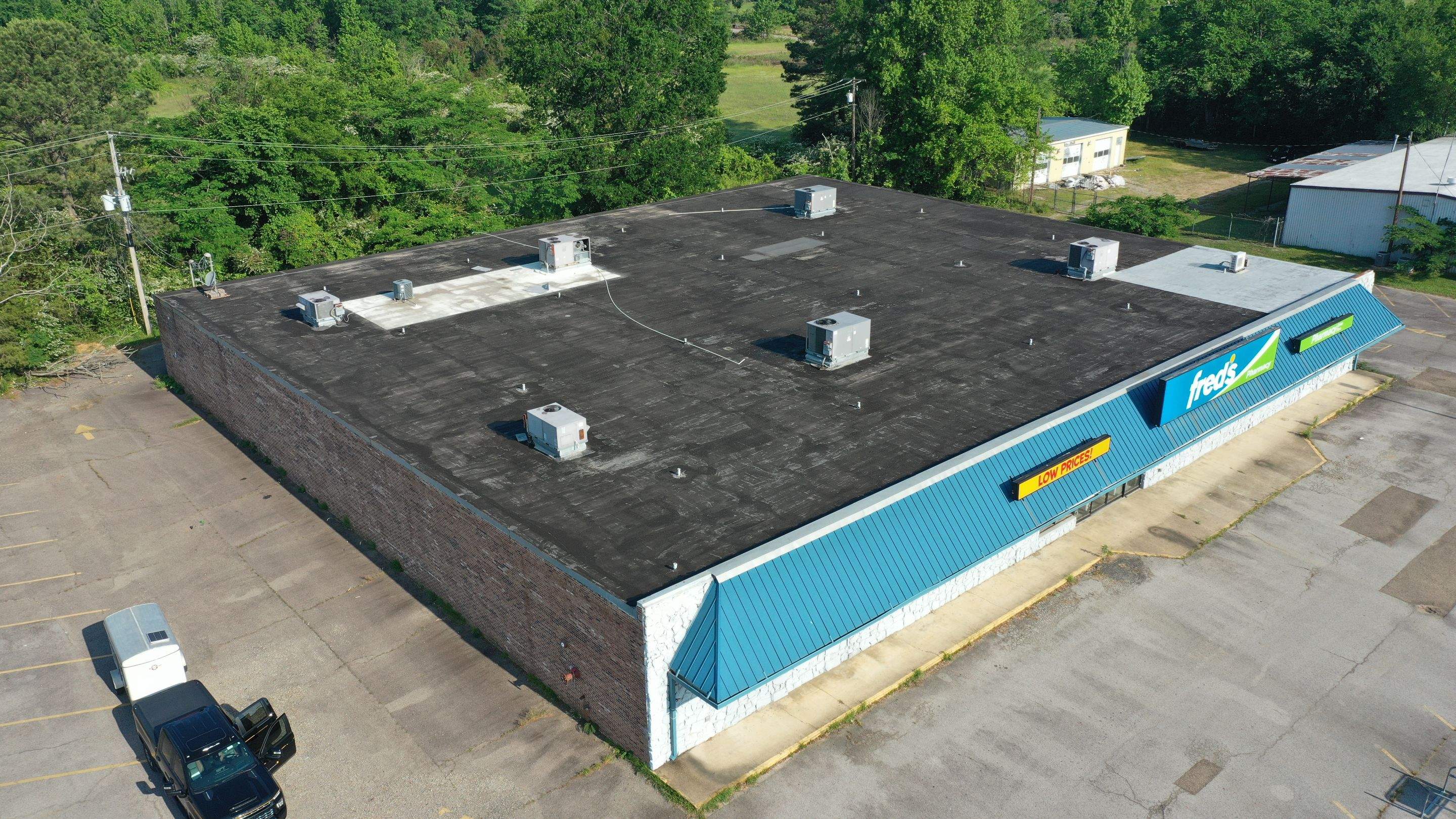 Commercial Roofing Installation using 50 mil PVC by Hostetler Roofing