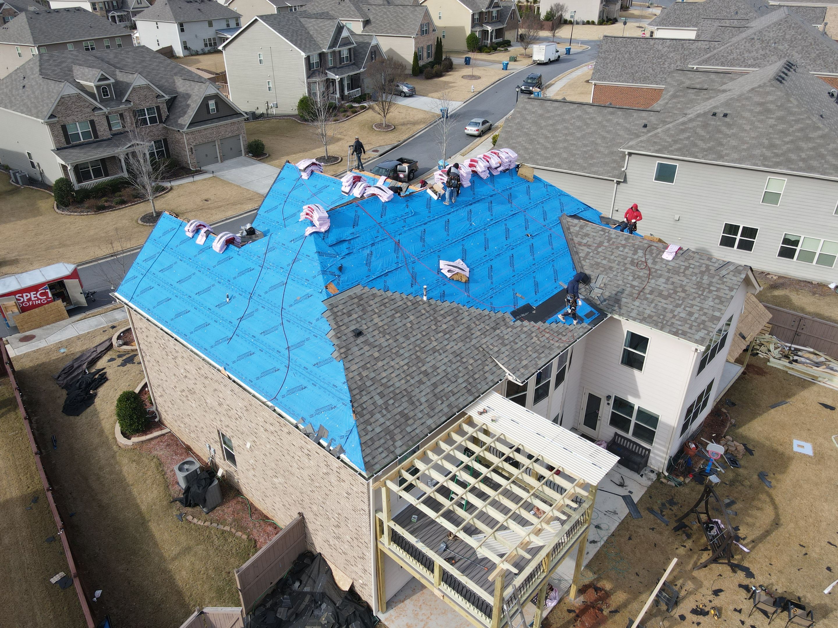 Residential Roofing Installation by Inspector Roofing and Restoration
