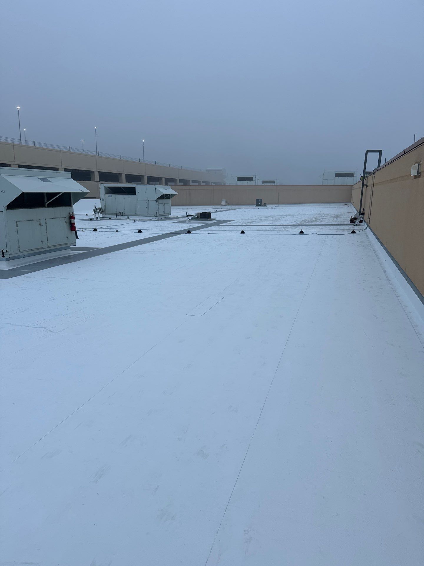 Commercial Roof Restoration by Grandmark Service Company