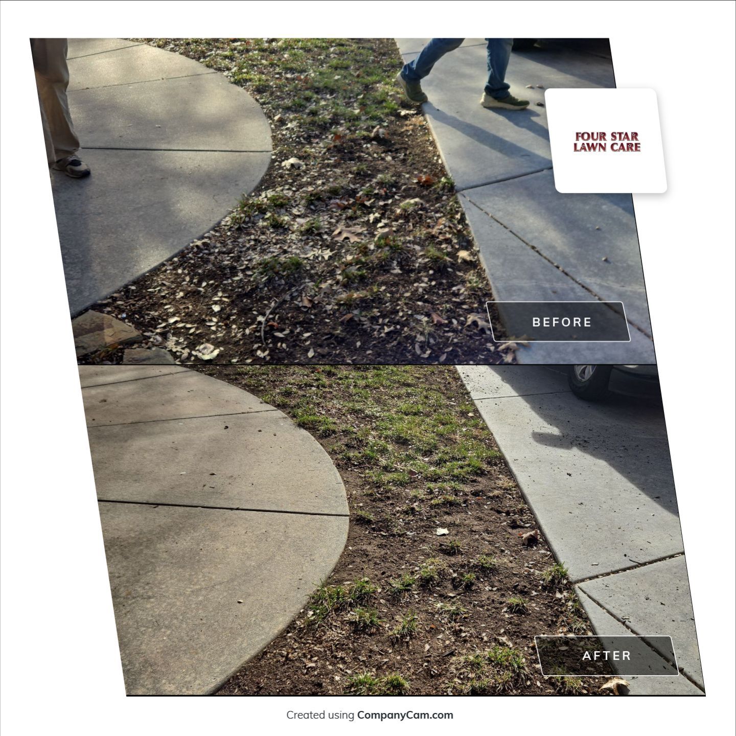 Project in Wichita by Four Star Lawn Care