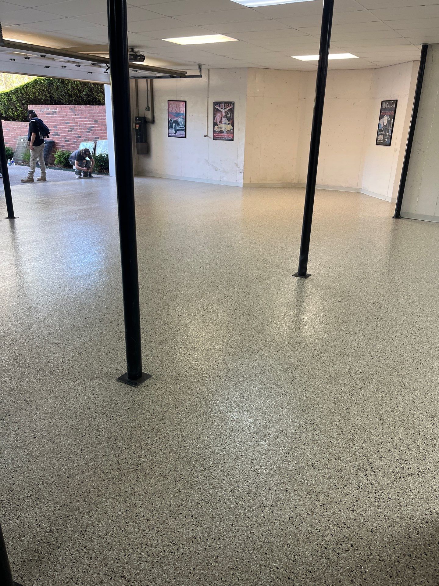 Garage Floor Coating using Shoreline by My Garage Floor Guys