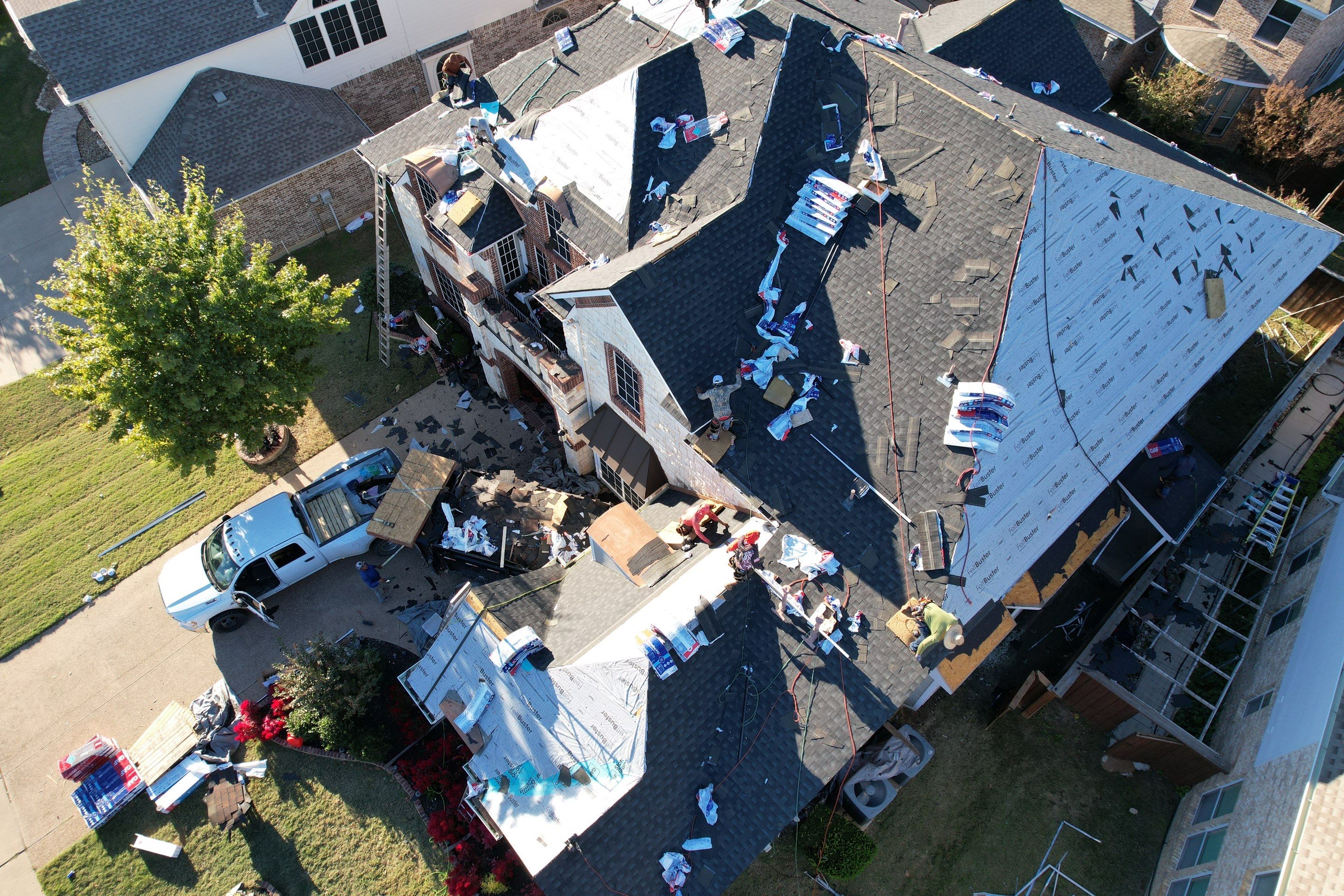 Project in Gand Prairie  by Zeus Exteriors