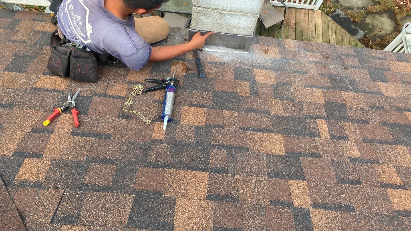 Siding Repair using Certainteed Cedar Impressions by A Plus Exterior