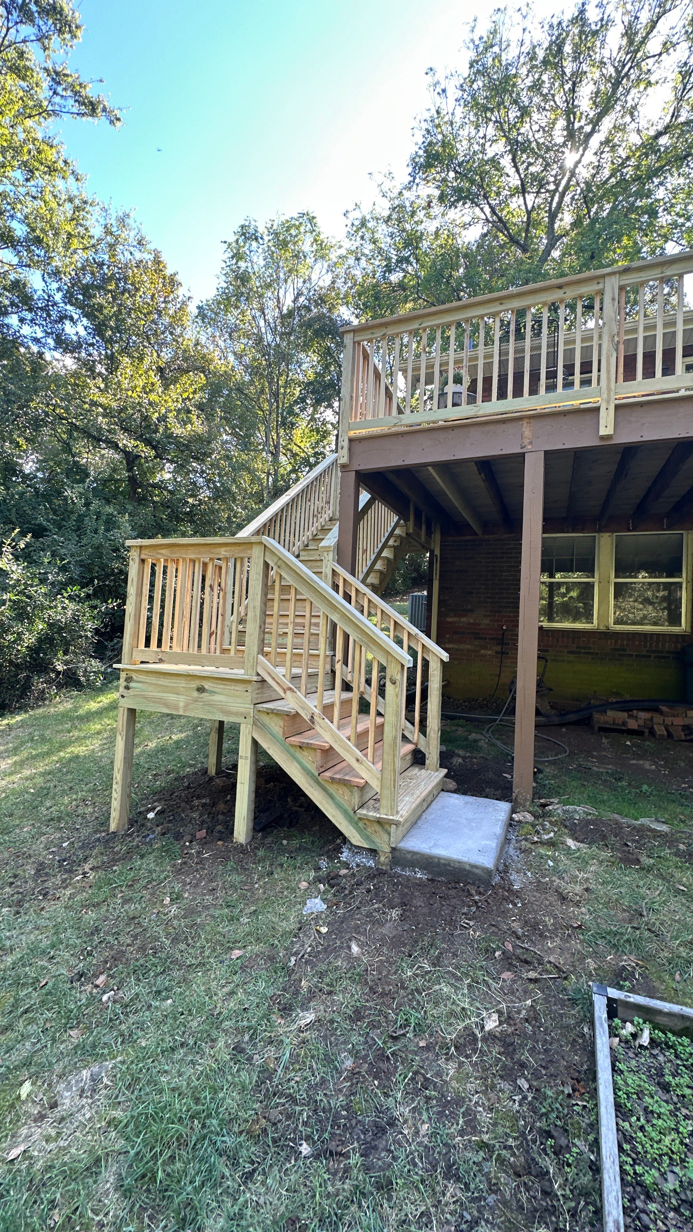 Deck Build in Nashville by Music City Improvements
