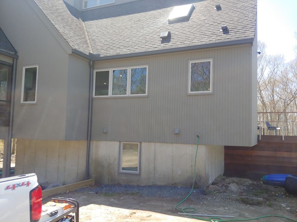 Gutter Installation using 6" Box Style Aluminum Gutter in Westport, MA by Gutter Pro Enterprises
