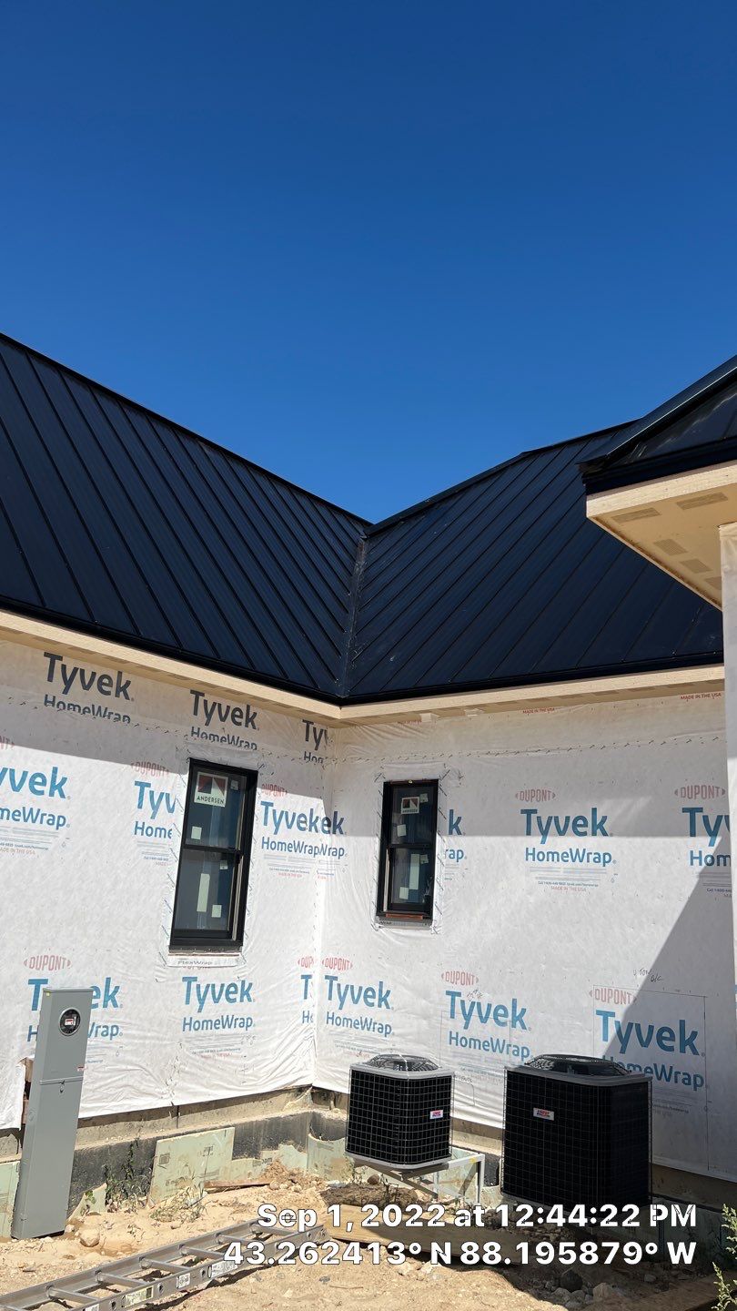 Metal roofing using Standing Seam by Stendahl Services