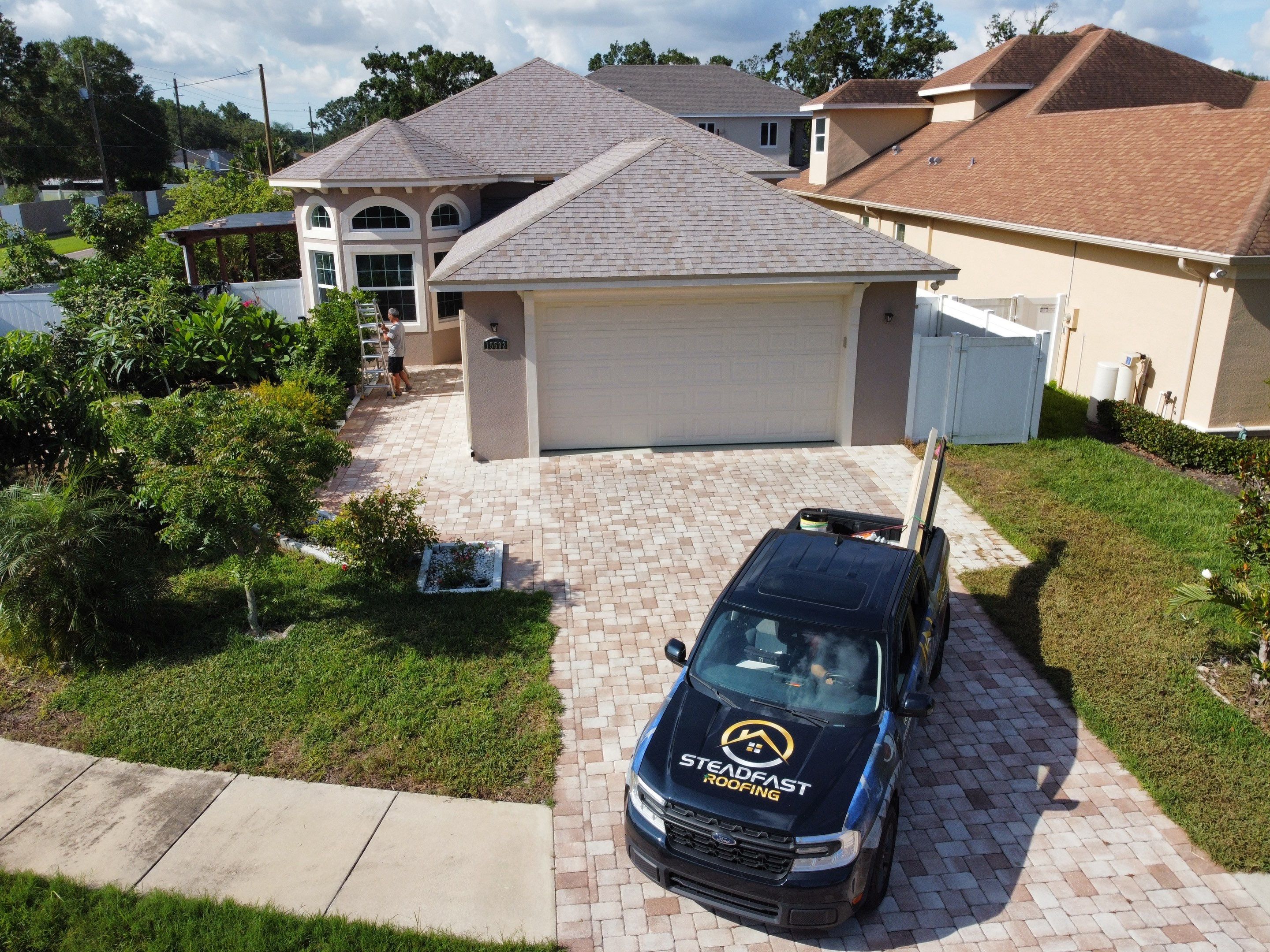 Roof Replacement in Tampa, FL. by Steadfast Roofing