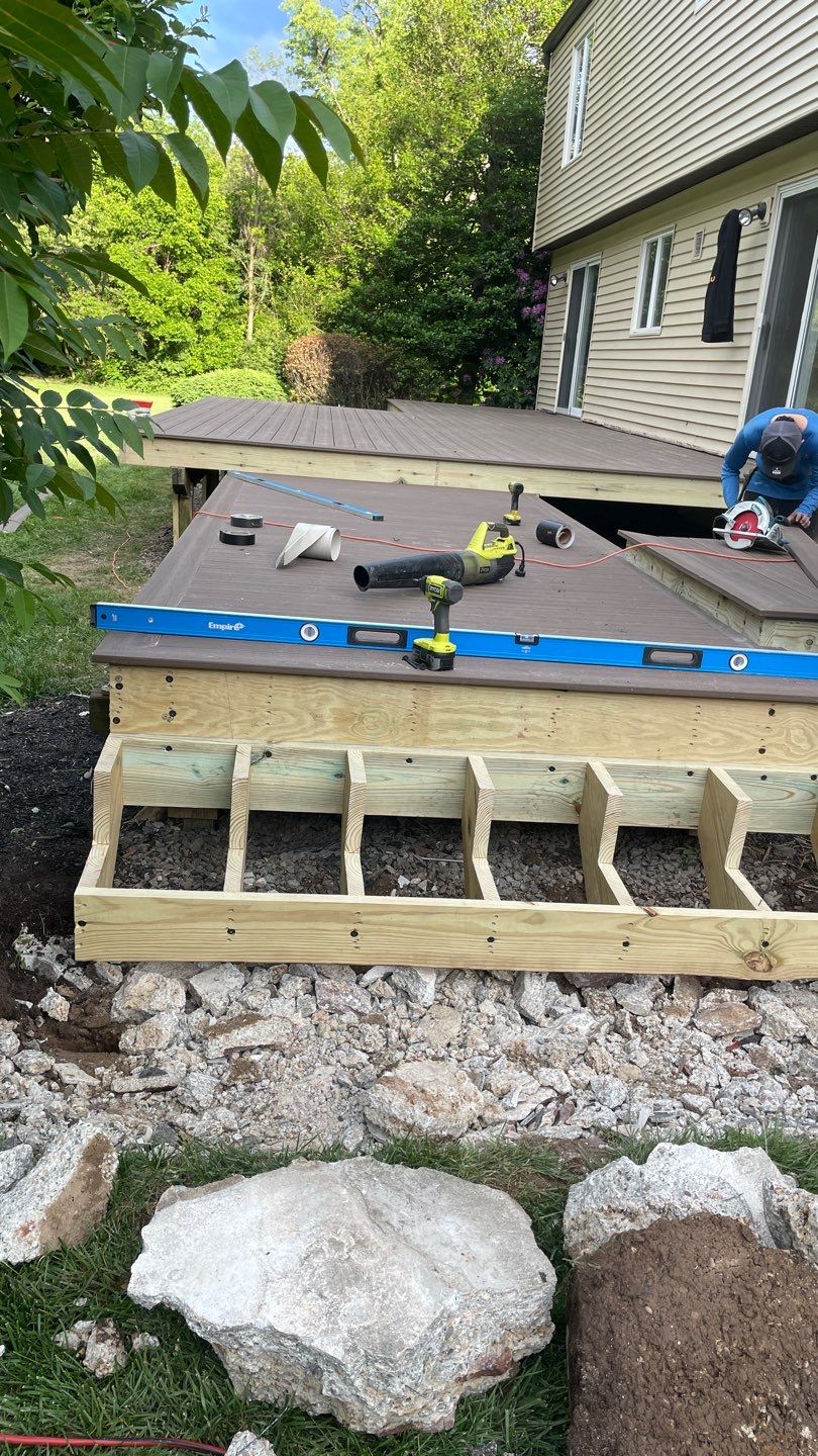 Deck Resurfacing in Princeton, New Jersey by deck guardian