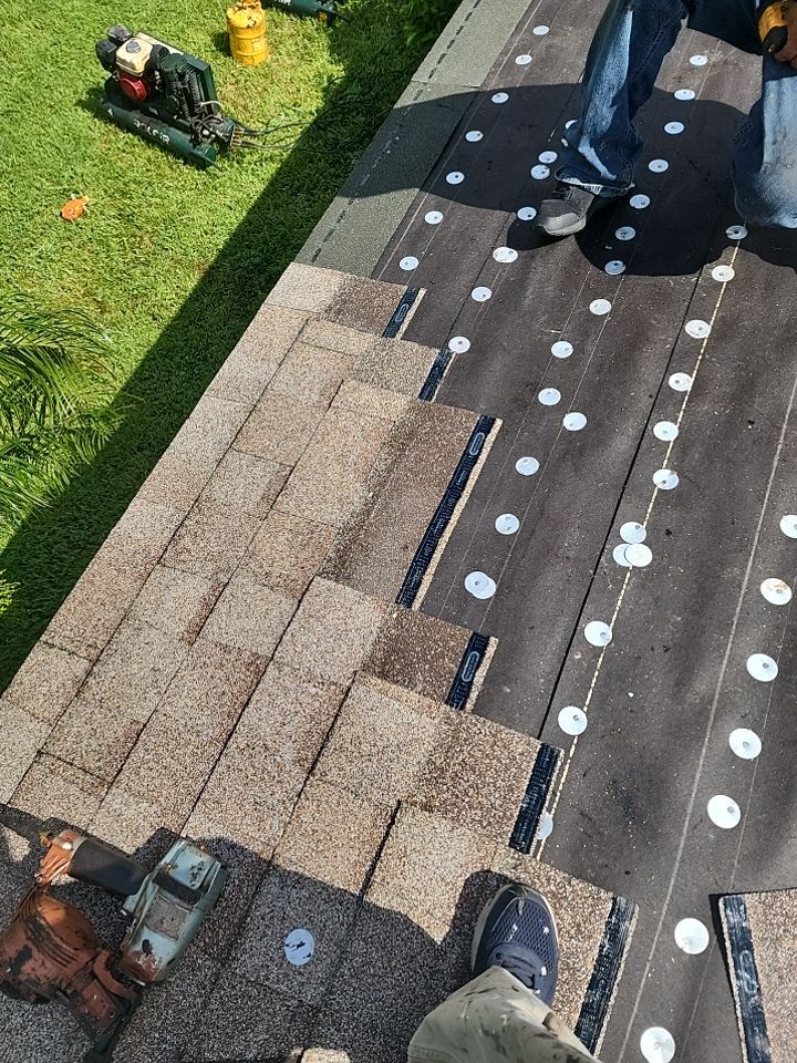Shingle Roof Replacement and Decking Repair in Boynton Beach by Aastro Roofing