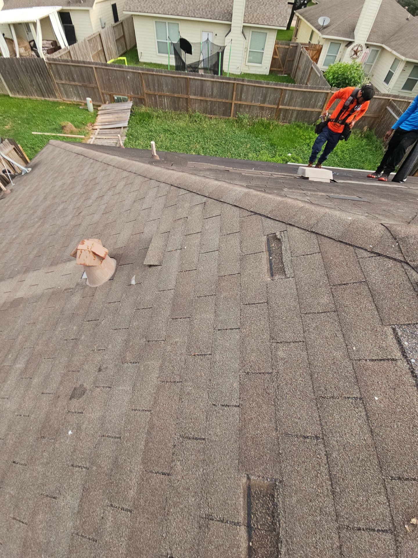 Residential Roofing Repair using Owen's Corning Duration (Lifetime) Shingles by Roof Repair Company
