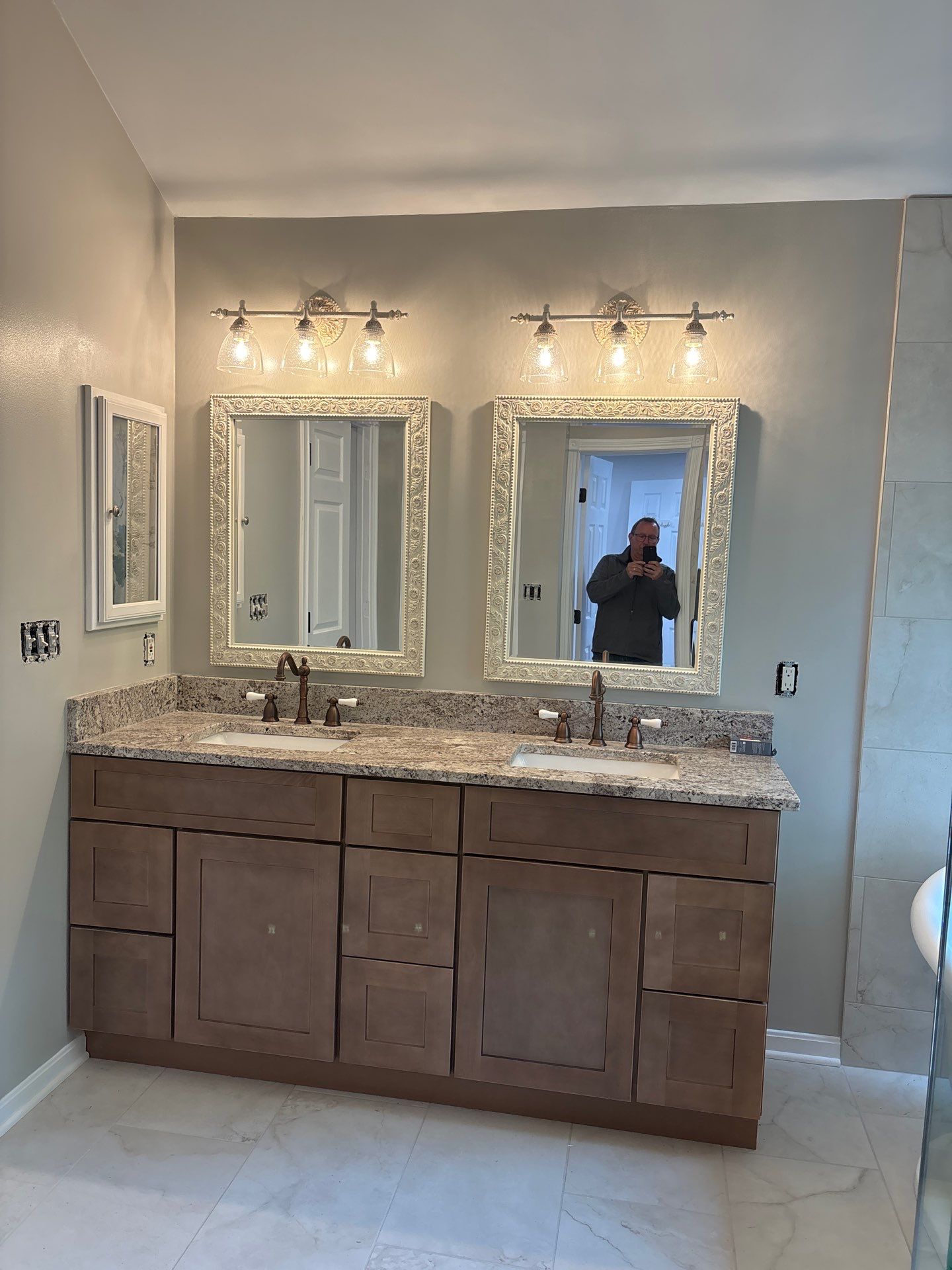 Full Master Suite Remodel by Footprints Floors Kentucky