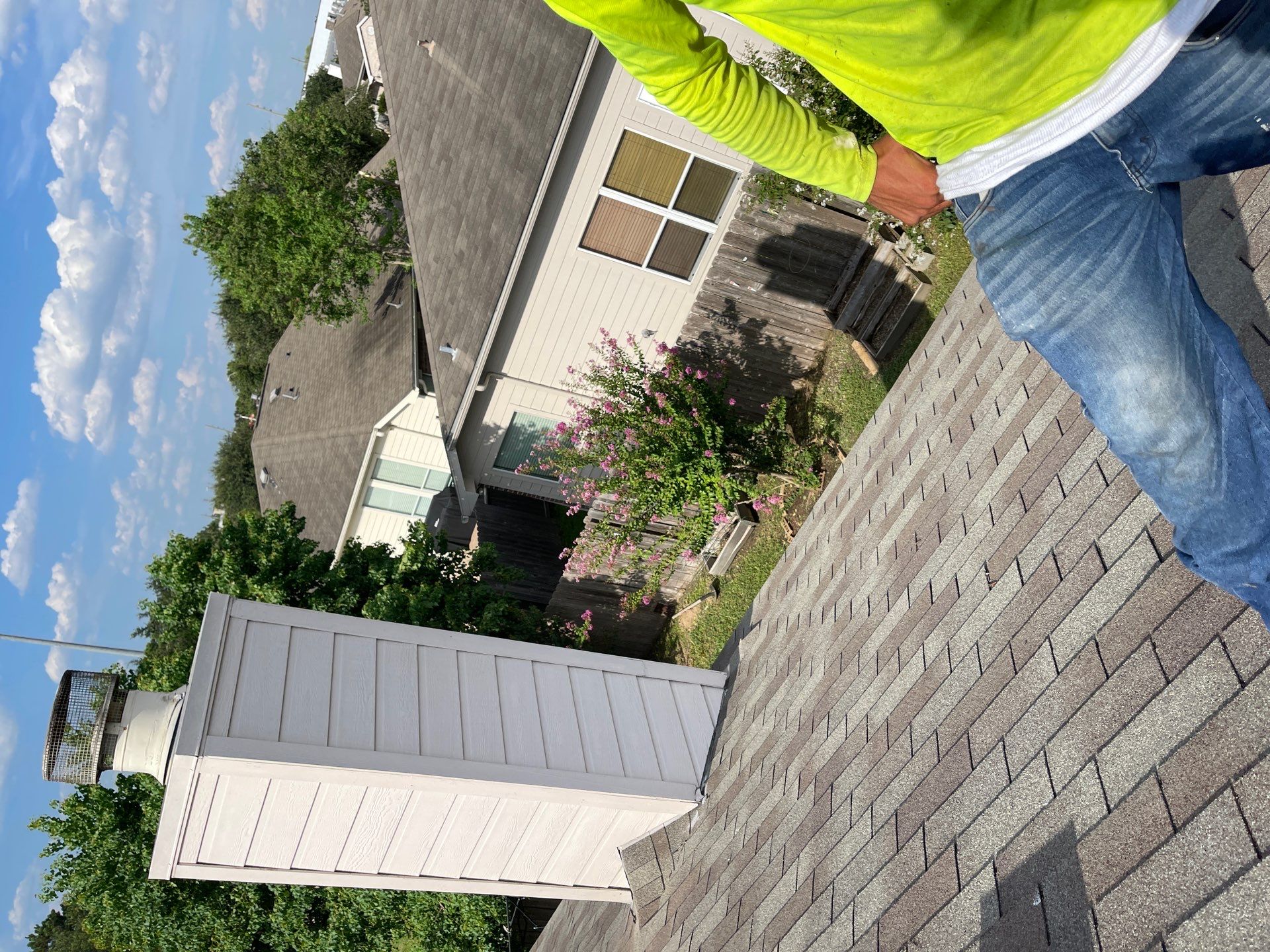 Hail Damage using Owen's Corning Duration (Lifetime) Shingles by Roof Repair Services LLC