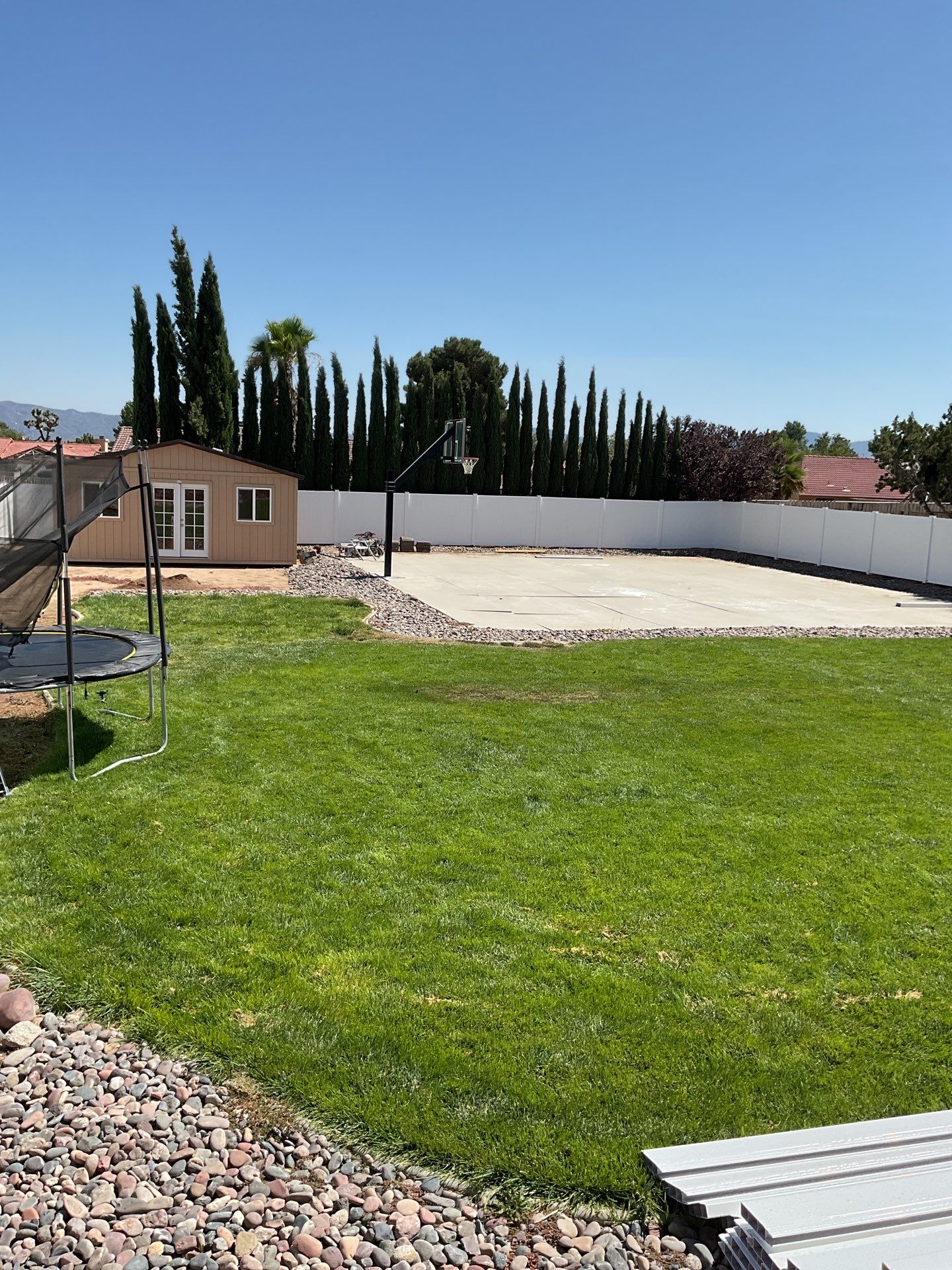 Fence Installation using Vinyl by Fence Guys Inc.