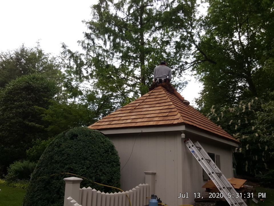Cedar Roof in Ruxton using Cedar Roof by Roof Right Inc