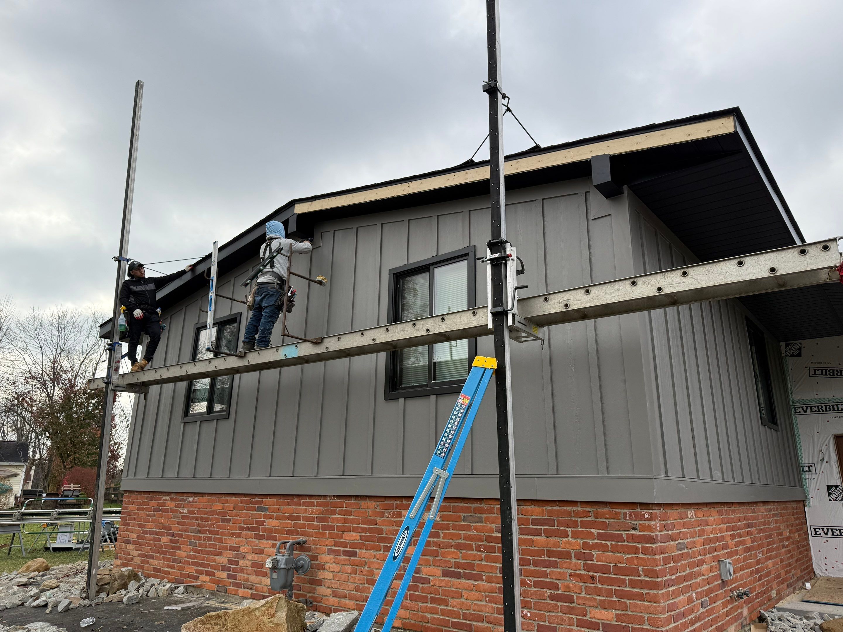 Full exterior Remodel by Cousins Roofing Siding & Decks