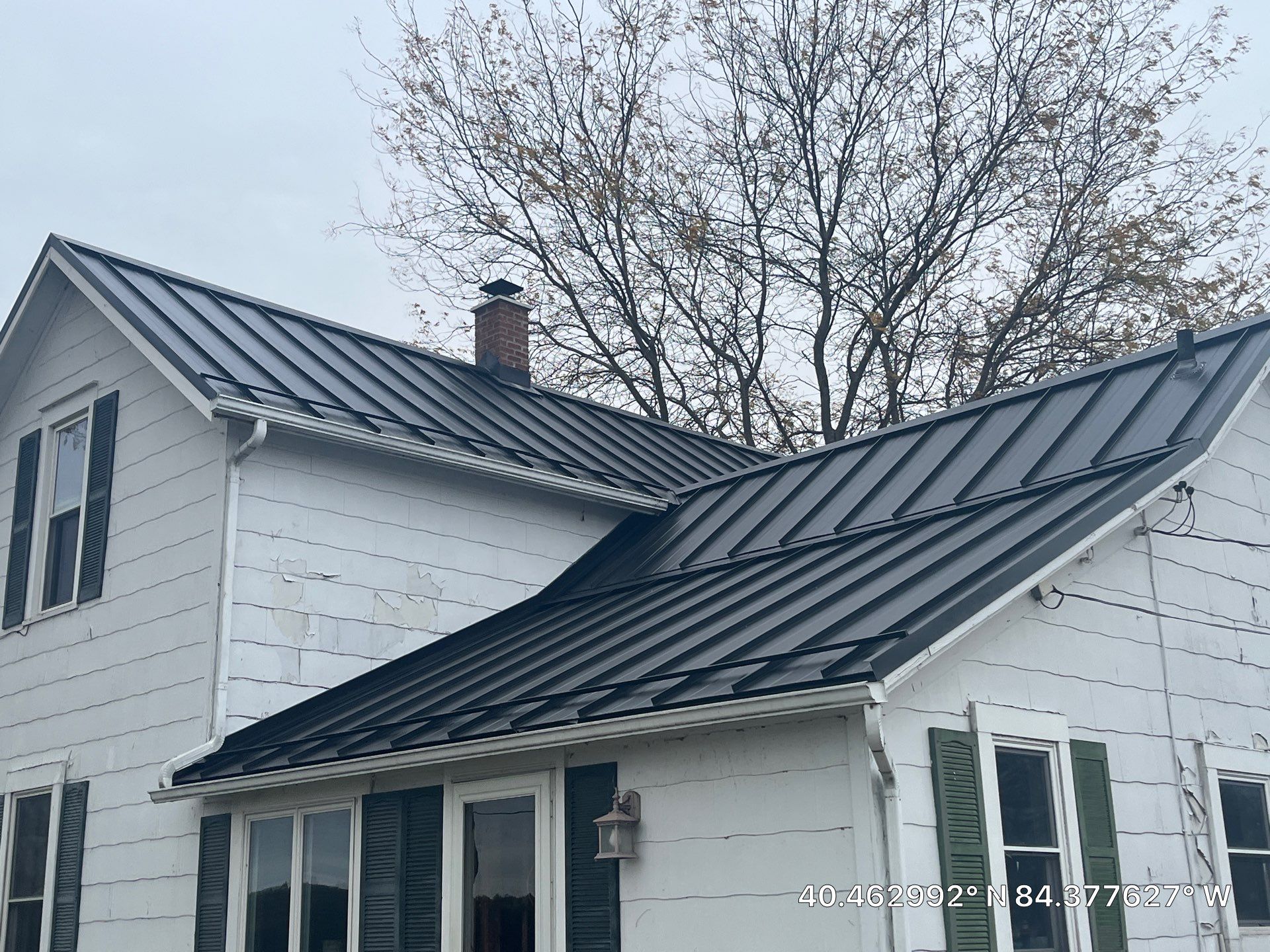 Residential Roofing Installation using Platinum Pro Standing seam  by Nitro Roofing and Construction