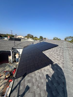 Residential Solar Installation with CertainTeed Panels in Long Beach