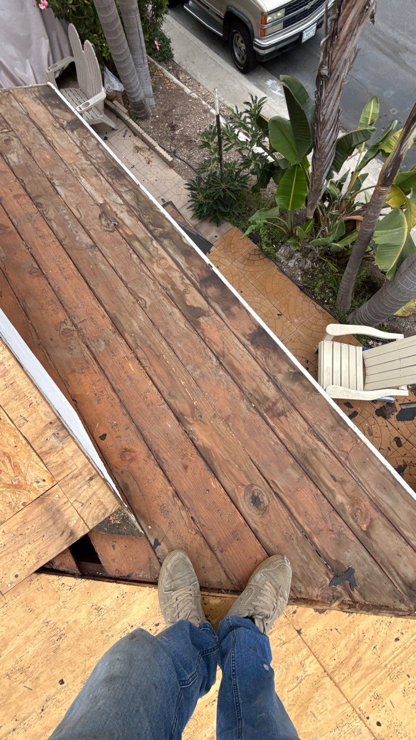 Full Roof Replacement and Eave Repair in San Clemente by Reliable Roofing San Diego Inc.