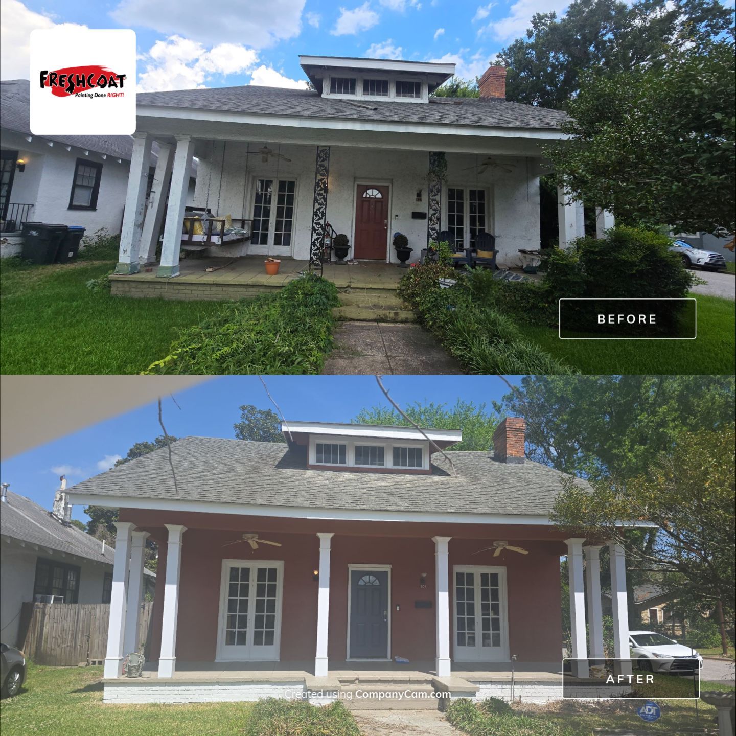 Exterior Refresh by Fresh Coat Painters of Augusta