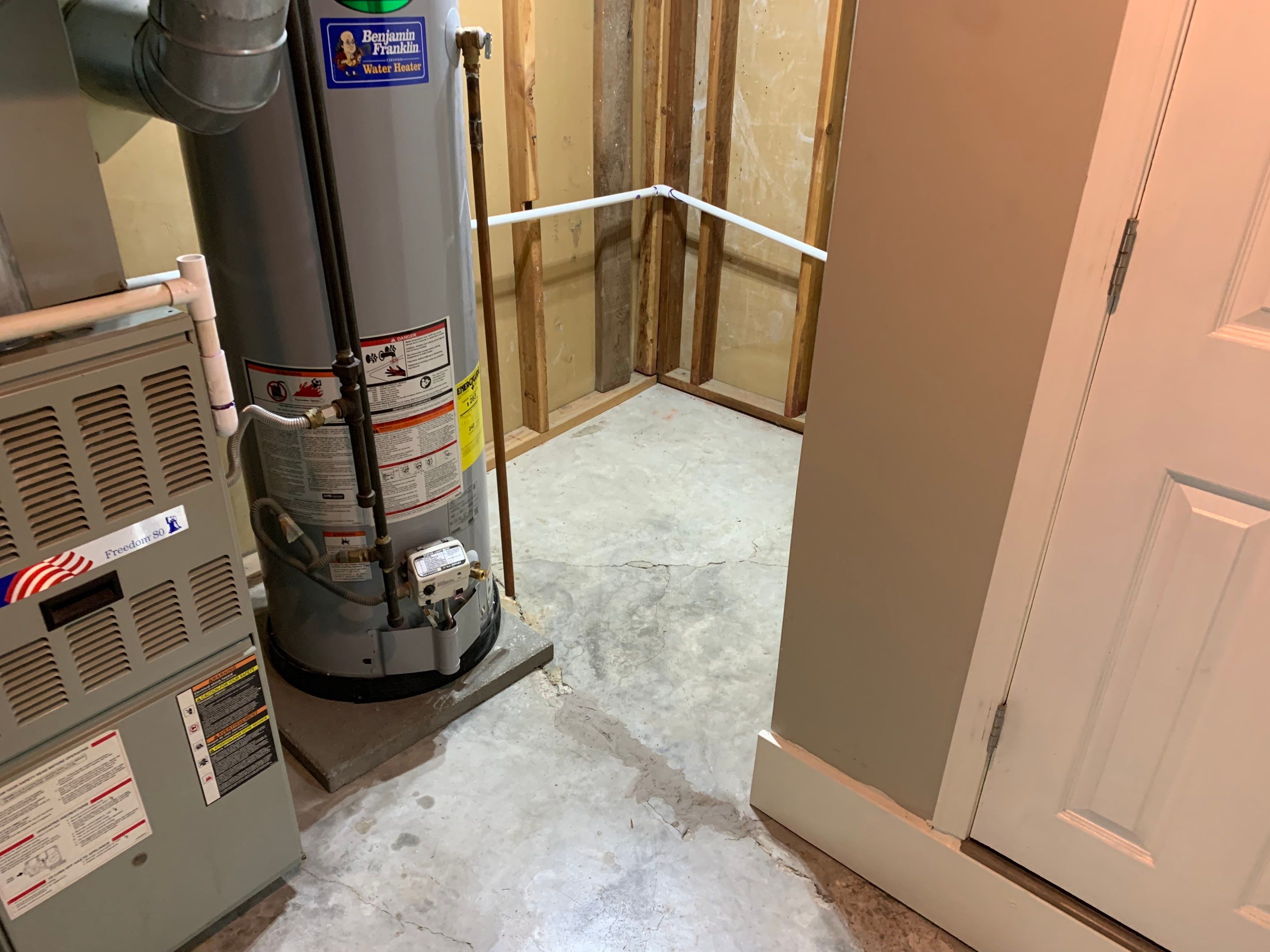 Basement using Pebble Beach by Select Painting, Coatings & Garage Cabinets
