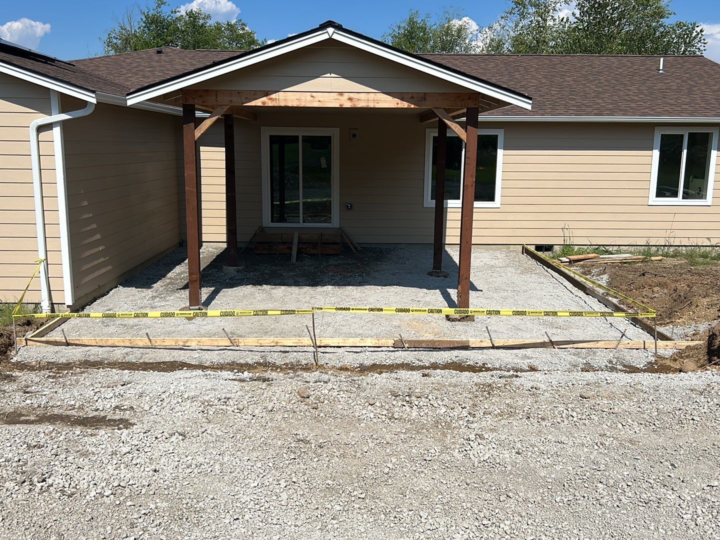 James | Patio Renovation, Concrete Project by Jireh Asphalt & Concrete Inc 