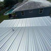 24ga 1" Nail-Strip Mill Finish  by Total Roofing System The Metal Roof Experts