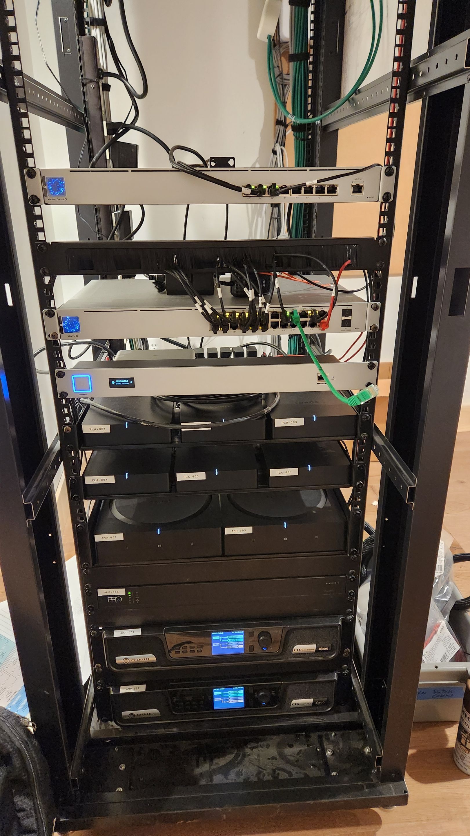 Upscale Winebar AV/CCTV/Card Access install by AVSi