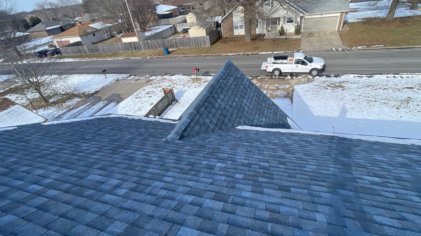 Residential Roof + Gutters & Downspouts & Gutter Guards Install  by Titan Commercial & Residential Roofing 