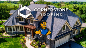 Logo for Cornerstone Roofing & Construction