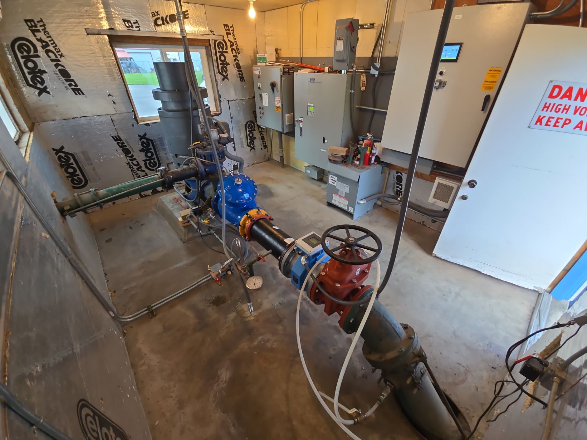 Industrial Well House Transformation using Agate Hybrid by Croc Coatings, LLC