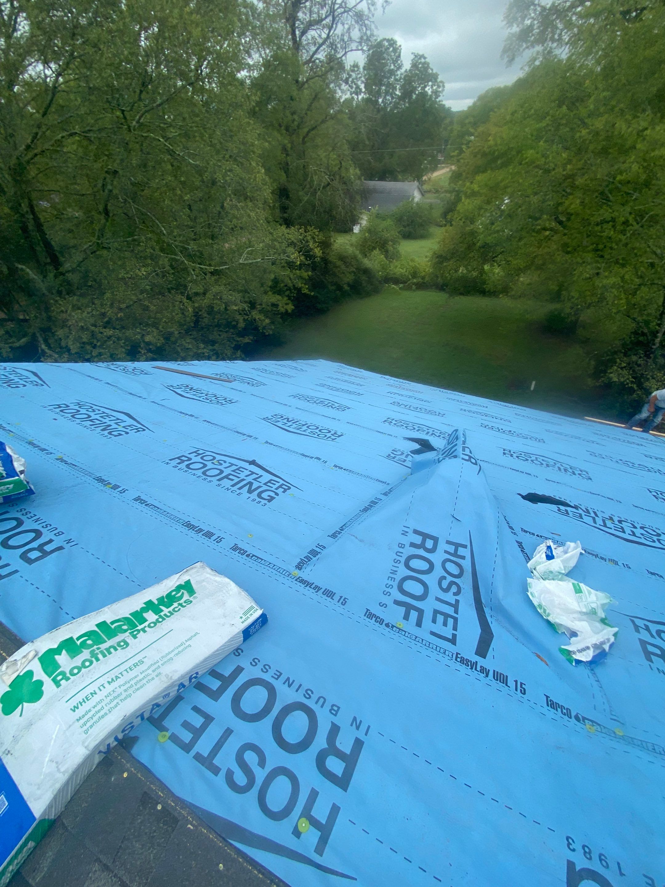 Residential Shingle Reroof using Malarkey Vista by Hostetler Roofing