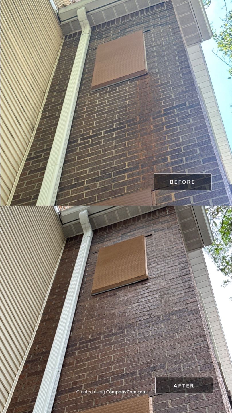 Extended Stay America West Dundee Building Wash by Simmons Power & Soft Washing