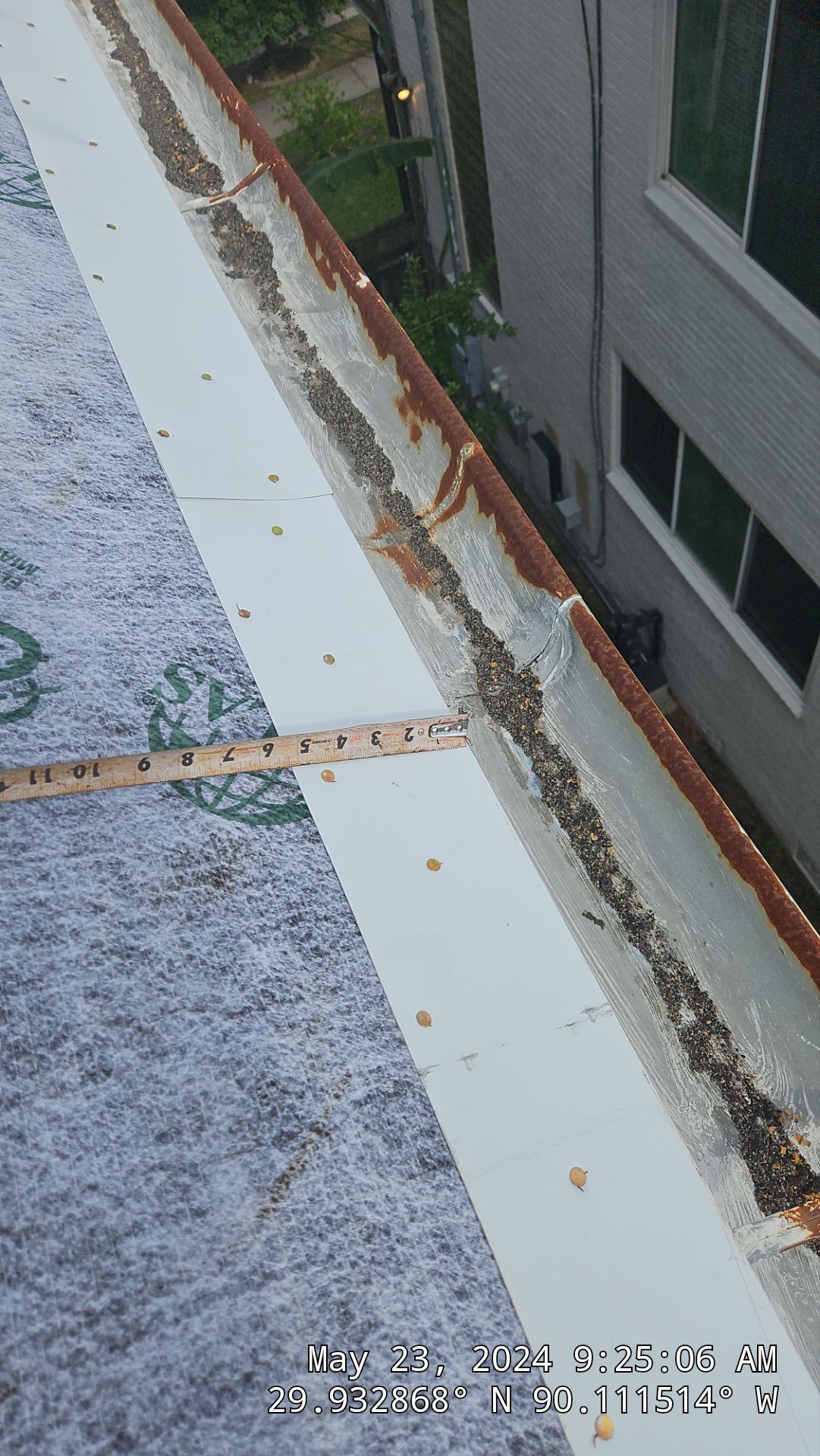 Project in New Orleans by Robertson Roofing & Siding Inc