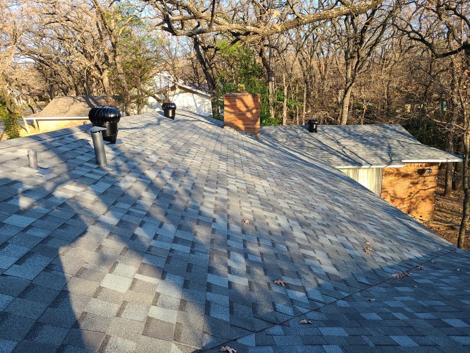 Residential Roofing Installation using ATLAS Pinnacle Pristine Shingles by Harvey Roofing & Construction
