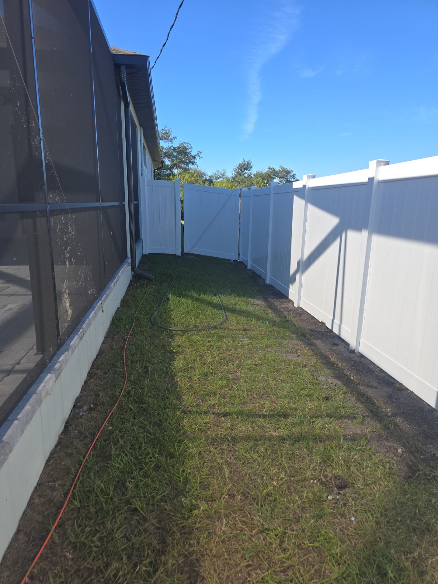 Vinyl Fence Install in Port Charlotte by True Fence LLC