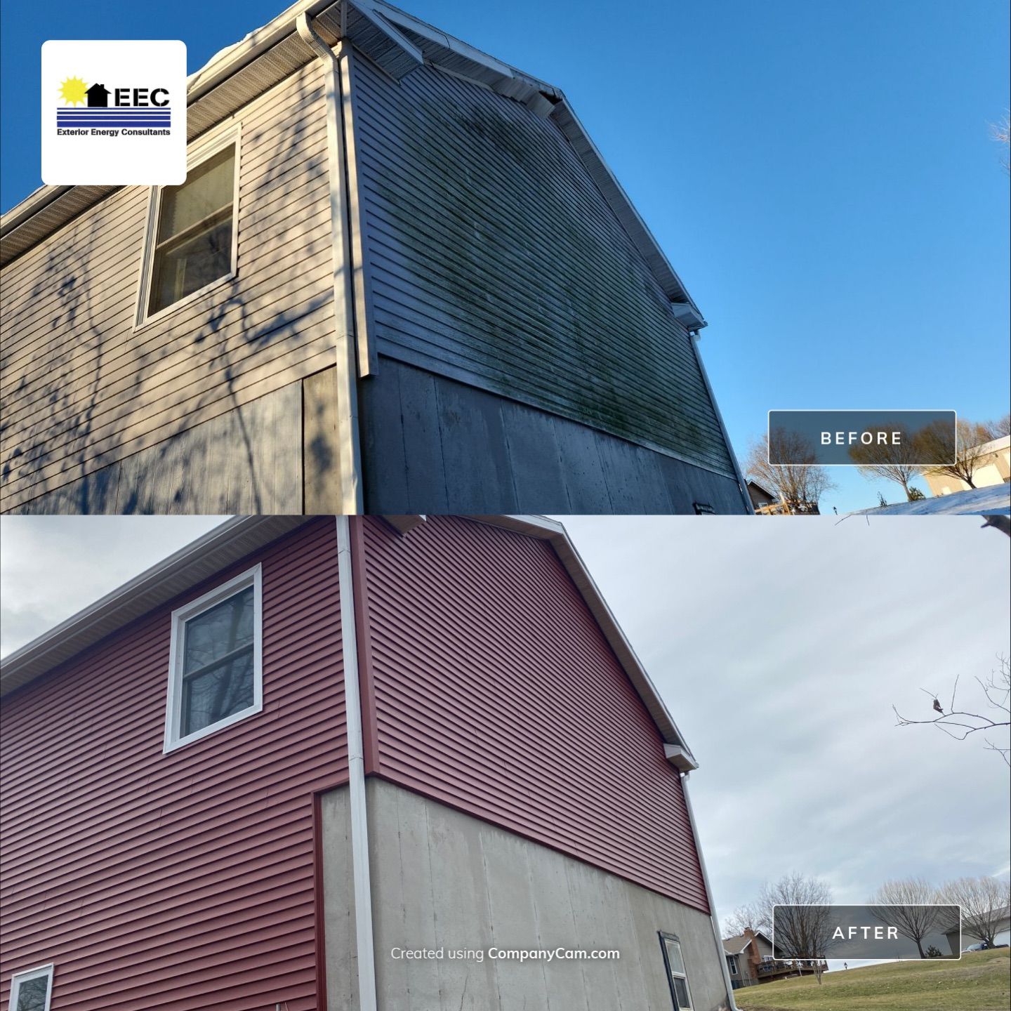 From Bland to WOW! by EEC Windows, Siding & Roofing